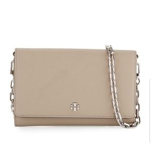 Brand New Tory Burch Robinson Chain Wallet